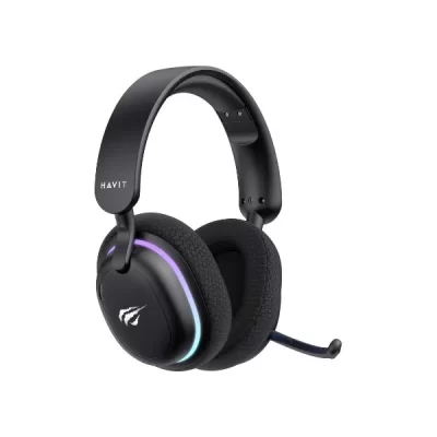 Havit Gamenote FUXI-H7 Five-Mode Wireless Gaming Headphones with RGB & Detachable Mic